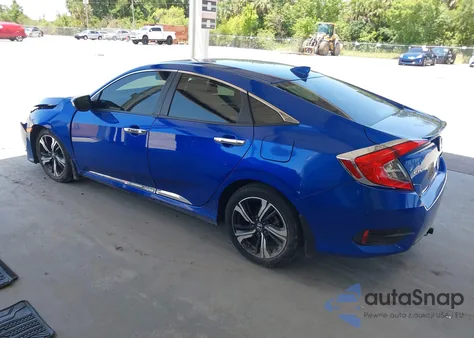 2017 Honda Civic Touring from USA, damaged, VIN 19XFC1F96HE000195